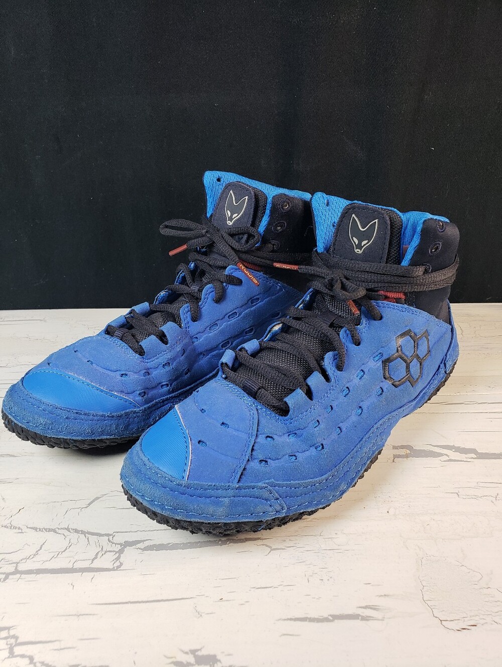 Rudis SF-Tbilisi 2.0 Wrestling Shoes in Deep Water Blue-size Men's 7.5 Women's 9